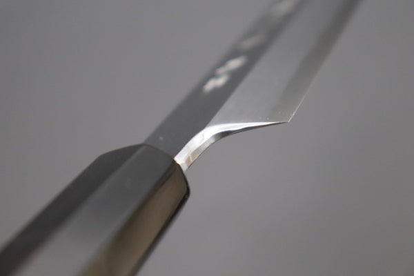 Fu-Rin-Ka-Zan Yanagiba Fu-Rin-Ka-Zan Limited, (FSO-1) Hon Kasumi White Steel No.1 Yanagiba 270mm (10.6 Inch, Octagon Shaped Ebonywood Handle)
