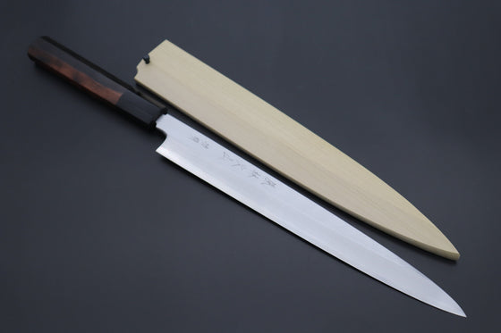 Fu-Rin-Ka-Zan Yanagiba FSO-52 Yanagiba 270mm (10.6inch) Fu-Rin-Ka-Zan Limited, Hon Kasumi Blue Steel No.1 Yanagiba 270mm (10.6 Inch, FSO-52)