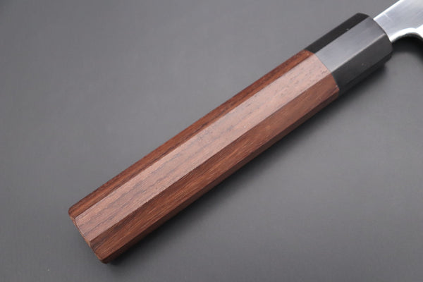 Fu-Rin-Ka-Zan Yanagiba Fu-Rin-Ka-Zan Limited, Hon Kasumi HAP-40 Yanagiba (300mm or 330mm, 2 Sizes, Perfectly Mirror Polished Blade, Octagonal Red-Sandal Wood Handle)