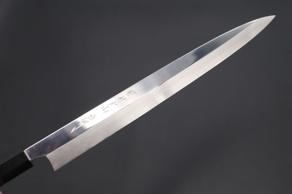Fu-Rin-Ka-Zan Yanagiba Fu-Rin-Ka-Zan Limited, Hon Kasumi HAP-40 Yanagiba (300mm or 330mm, 2 Sizes, Perfectly Mirror Polished Blade, Octagonal Red-Sandal Wood Handle)