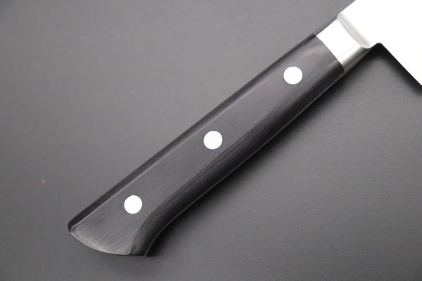 Fujiwara Kanefusa Gyuto Fujiwara Kanefusa FKM Series Gyuto (150mm to 300mm, 6 sizes, Black Pakka Wood Handle))
