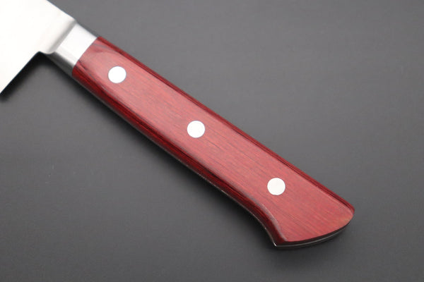 Fujiwara Kanefusa Gyuto Fujiwara Kanefusa FKM Series Gyuto (150mm to 300mm, 6 sizes, Wine Color Pakka Wood Handle))