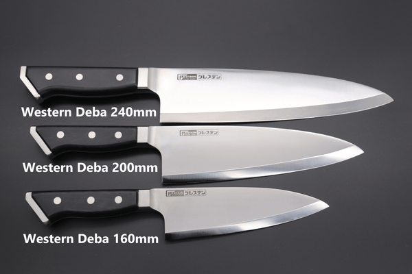 Glestain Western Deba Glestain Western Deba (160mm to 240mm, 3 sizes)