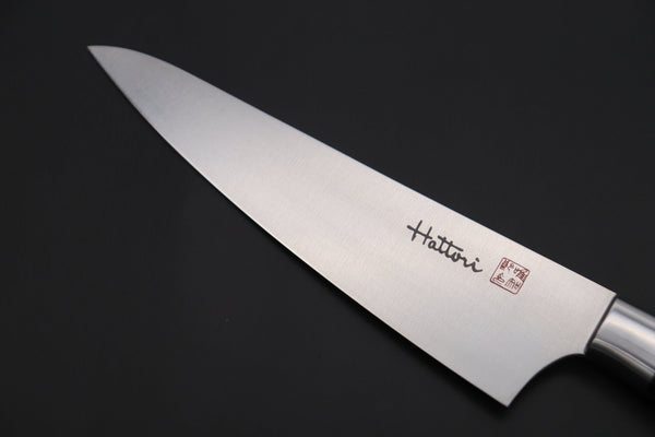Hattori Boning Knife | Honesuki FH-5A Boning Knife 160mm (6.2inch) Hattori Forums FH Series FH-5A Boning Knife 160mm (6.2inch, African Blackwood Handle)