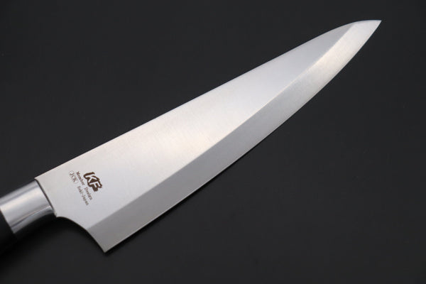 Hattori Boning Knife | Honesuki FH-5L Boning Knife 160mm (6.2inch) Hattori Forums FH Series FH-5L Boning Knife 160mm (6.2inch, Black Linen Micarta Handle)
