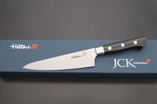 Hattori Boning Knife | Honesuki FH-5L Boning Knife 160mm (6.2inch) Hattori Forums FH Series FH-5L Boning Knife 160mm (6.2inch, Black Linen Micarta Handle)