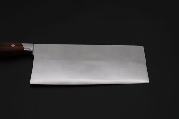 Hattori Chinese Cleaver Hattori, — SECOND GRADE ITEMーSolid VG-10 SAN-CC4 Chinese Cleaver (Cocobolowood Handle)