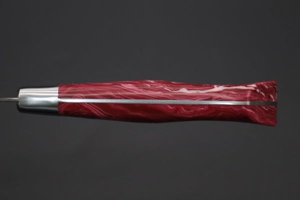 Hattori Gyuto Hattori Forums Custom Limited Edition, FH "NOAH" Series FHN-6SPSO Gyuto 210mm (8.2 Inch, Spiny Oyster Gem composite Stone Handle)