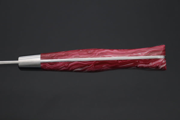 Hattori Gyuto Hattori Forums Custom Limited Edition, FH "NOAH" Series FHN-6SPSO Gyuto 210mm (8.2 Inch, Spiny Oyster Gem composite Stone Handle)