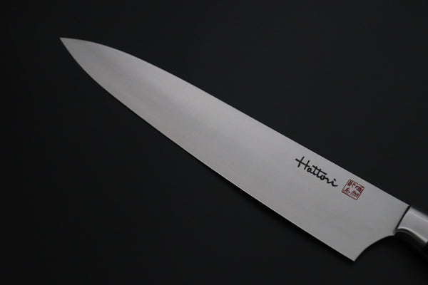 Hattori Gyuto FHN-7L Gyuto 240mm (9.4inch) Hattori Forums FH "NOAH" Series FHN-7L Gyuto 240mm (9.4 Inch, Black Linen Micarta Handle)