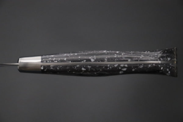 Hattori Gyuto FHN-7ND Gyuto 240mm (9.4inch) Hattori Forums FH "NOAH" Series "SNOW IN THE DARK" FHN-7ND Gyuto 240mm (9.4 Inch, Dupont Corian® Handle)