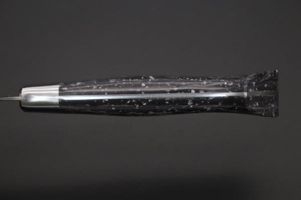 Hattori Gyuto Hattori Forums FH "NOAH" Series "SNOW IN THE DARK" Gyuto (210mm to 270mm, 3 sizes, Dupont Corian® Handle)