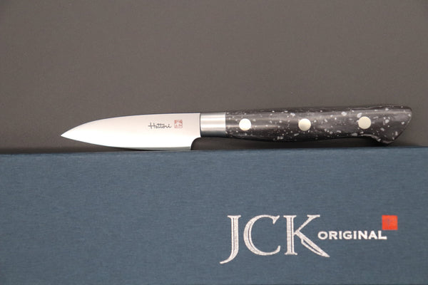 Hattori Paring FH-1ND Parer 70mm (2.7inch) Hattori Forums FH Series Limited Edition "SNOW IN THE DARK" FH-1ND Parer 70mm (2.7 inch, Dupont Corian® Handle)