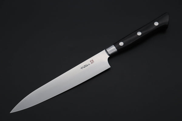 Hattori Petty FHN-3A Petty 150mm (5.9inch) Hattori Forums "NOAH" Series FHN-3A Petty 150mm (5.9 Inch, African Blackwood Handle)