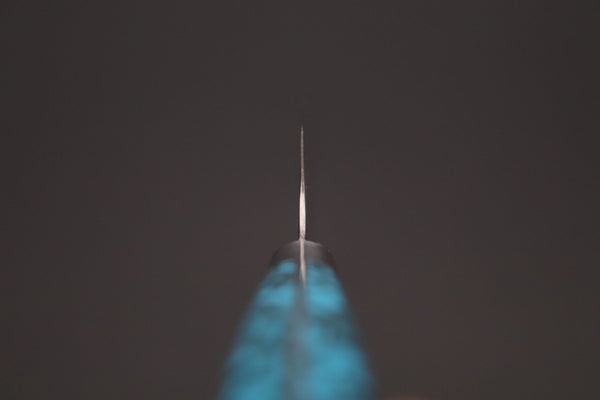 Hattori Petty FHN-3SPT Petty 150mm (5.9inch) Hattori Forums "NOAH" Series FHN-3SPT Petty 150mm (5.9 Inch, Turquoise Gem-Composite-stone Handle)