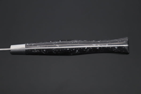 Hattori Petty FHN-3ND Petty 150mm (5.9inch) Hattori Forums "NOAH" Series "SNOW IN THE DARK" FHN-3ND Petty 150mm (5.9 Inch, Dupont Corian® Handle)