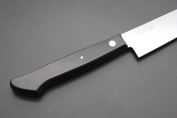 Hattori Petty HCX-2 Petty 135mm (5.3 inch) Hattori Limited, Cowry X, VG-2 clad HCX-2 Petty 135mm (5.3 inch, Black Linen Micarta Handle)