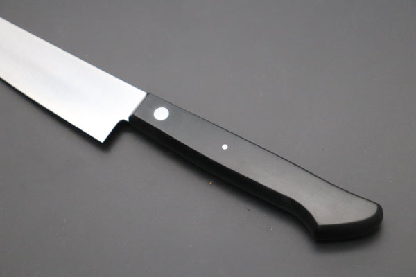 Hattori Petty HCX-2 Petty 135mm (5.3 inch) Hattori Limited, Cowry X, VG-2 clad HCX-2 Petty 135mm (5.3 inch, Black Linen Micarta Handle)