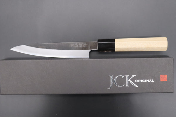 Hinoura Wa Petty Hinoura White Steel No.1 Kurouchi Series Wa Petty 150mm (5.9 Inch, HS1-3)