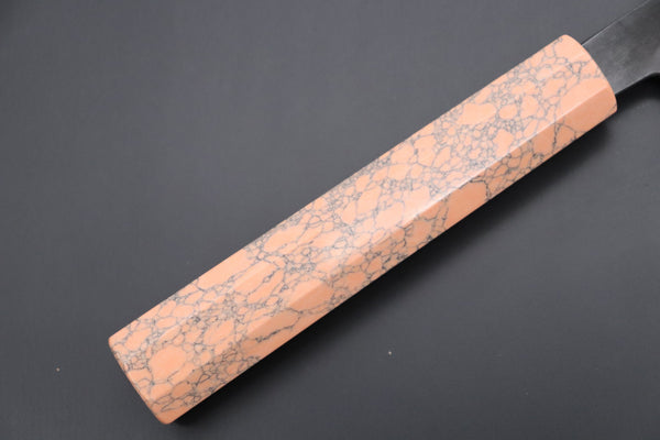 Hinoura Wa Santoku Custom Limited Edition, Hinoura White Steel No.1 Kurouchi Series HS1-4SP15 Wa Santoku 165mm (6.4 Inch)