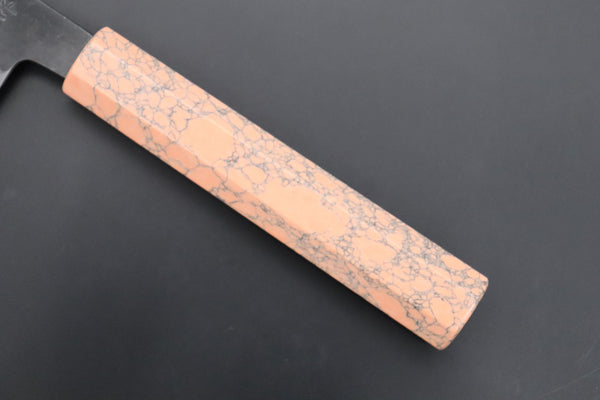 Hinoura Wa Santoku Custom Limited Edition, Hinoura White Steel No.1 Kurouchi Series HS1-4SP15 Wa Santoku 165mm (6.4 Inch)