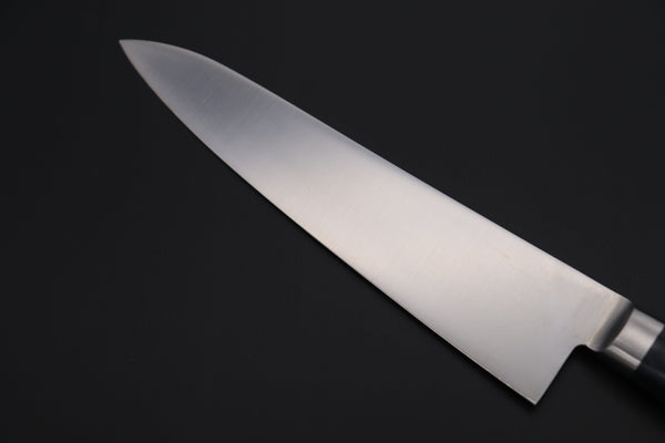 JCK Natures Gyuto JCK Natures Blue Clouds AUS-8 Basic Series BCAP-4 Gyuto 210mm (8.2 inch, Royal Blue-Purple Pakka Wood Handle)
