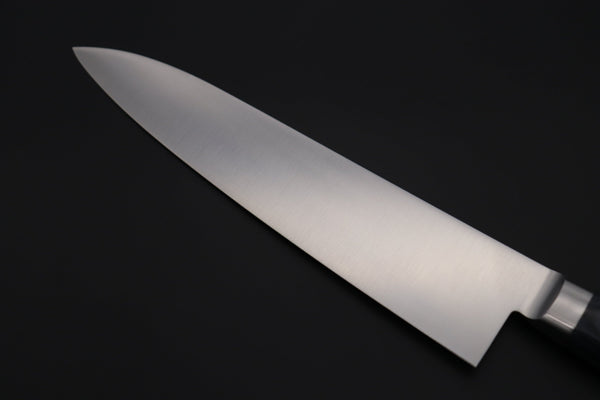 JCK Natures Gyuto JCK Natures Blue Clouds AUS-8 Basic Series BCAP-5 Gyuto 240mm (9.4 inch, Royal Blue-Purple Pakka Wood Handle)