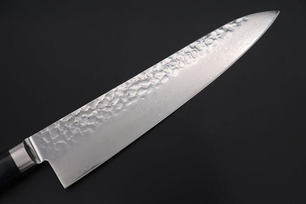 JCK Natures Gyuto JCK Natures ”Gekko Blue” Gyuto 210mm (8.2 inch, Royal Blue-Purple Pakka Wood Handle)