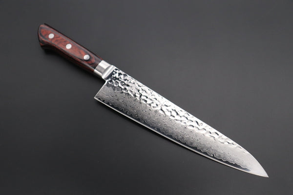 JCK Natures Gyuto JCK Natures Gekko Blue & Kagami Series VG-10 Tsuchime Damascus Petty 135mm & Gyuto 210mm (GEKKO-PG 2Pcs Set)