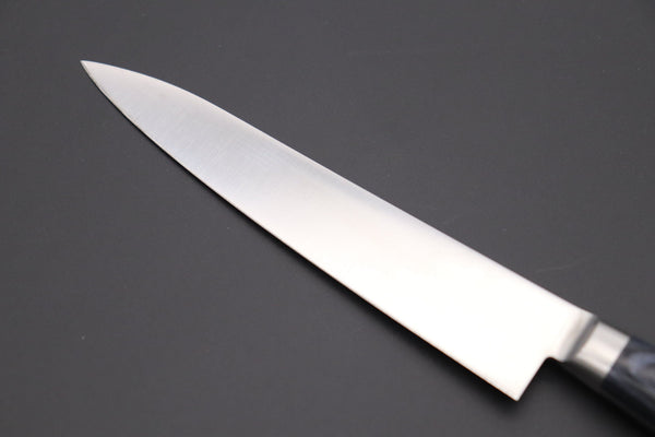 JCK Natures Petty JCK Natures Blue Clouds AUS-8 Basic Series BCAP-2 Petty 150mm (5.9 inch, Royal Blue-Purple Pakka Wood Handle)