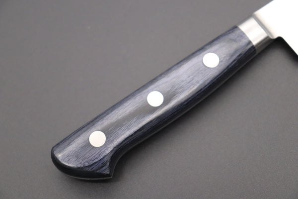 JCK Natures Petty JCK Natures Blue Clouds AUS-8 Basic Series BCAP-2 Petty 150mm (5.9 inch, Royal Blue-Purple Pakka Wood Handle)