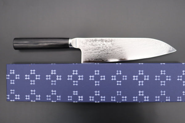 JCK Natures Santoku JCK Natures Sea Clouds VG-10 Damascus Series SC-2 Santoku 180mm (7 inch)
