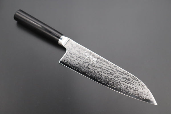 JCK Natures Santoku JCK Natures Sea Clouds VG-10 Damascus Series SC-2 Santoku 180mm (7 inch)