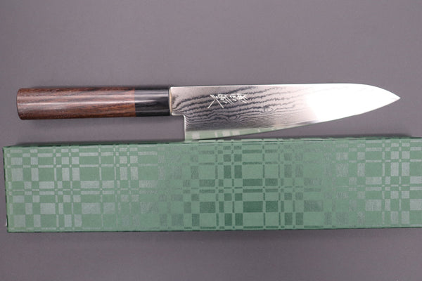 JCK Natures Wa Gyuto JCK Natures Raiun Series Wa Gyuto (180mm to 240mm, 3 sizes, Oval Shaped Red-Sandal Wood Handle)