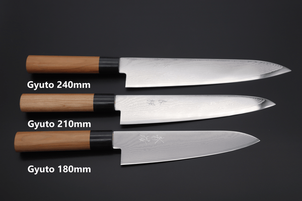 JCK Natures Wa Gyuto HS-3 Wa Gyuto 210mm (8.2 inch) JCK Natures Sakura Series Wa Gyuto (Wa Gyuto 180mm to 240mm, 3 Sizes)