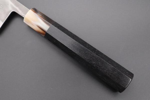 JCK Natures Wa Gyuto JCK Natures "Super Blue Moon Series" BMS-5LE Wa Gyuto 240mm (9.4 inch, Octagonal Ebonywood Handle)