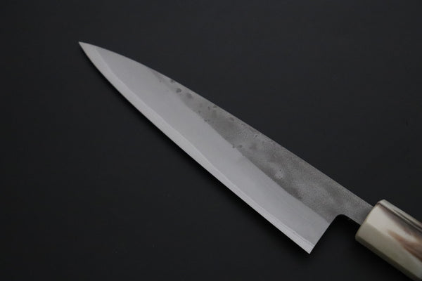 JCK Natures Wa Petty JCK Natures "Super Blue Moon Series" BMS-1E Wa Petty 135mm (5.3 inch, Octagonal Ebonywood Handle)