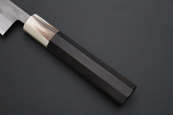 JCK Natures Wa Petty JCK Natures "Super Blue Moon Series" BMS-1E Wa Petty 135mm (5.3 inch, Octagonal Ebonywood Handle)