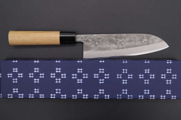 JCK Natures Wa Santoku JCK Natures Blue Moon Series BM-3 Wa Santoku 170mm (6.6 inch)
