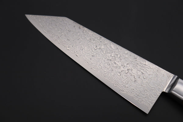Kagayaki Bunka JCK Original Kagayaki Grand Canyon R-2 White & Silver Damascus Series GCYU-28 Bunka | Kiritsuke 175mm (6.8 Inch)