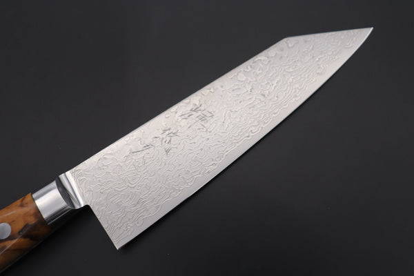 Kagayaki Bunka JCK Original Kagayaki Grand Canyon R-2 White & Silver Damascus Series GCYU-28 Bunka | Kiritsuke 175mm (6.8 Inch)