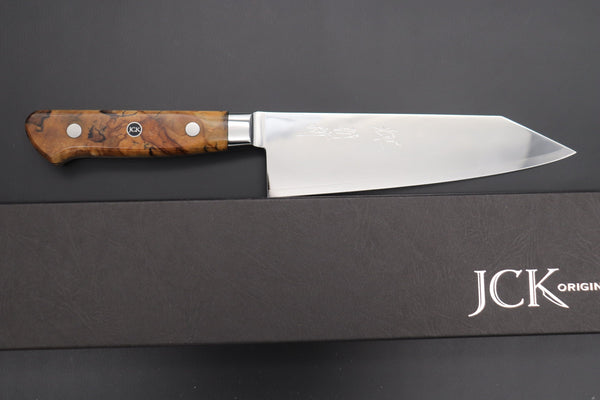 Kagayaki bunka JCK Original Kagayaki NOVEL- Limited Edition Custom R-2 SUNSHINE Series KNLTD-108 Bunka (Kiritsuke) 175mm (6.8 inch)