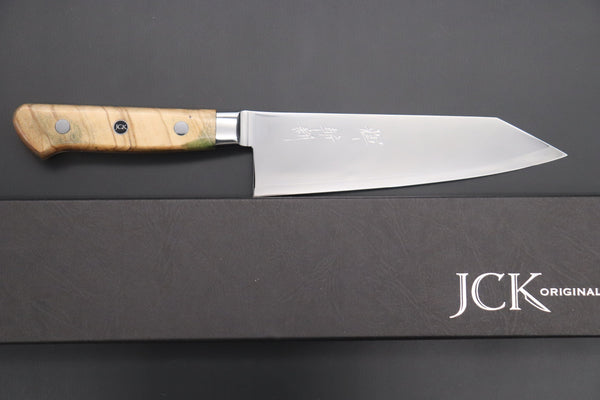 Kagayaki bunka JCK Original Kagayaki NOVEL- Limited Edition Custom R-2 SUNSHINE Series KNLTD-109 Bunka (Kiritsuke) 175mm (6.8 inch)