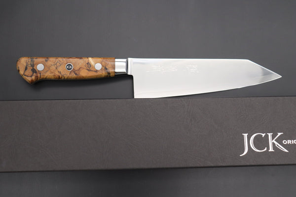 Kagayaki bunka JCK Original Kagayaki NOVEL- Limited Edition Custom R-2 SUNSHINE Series KNLTD-110 Bunka (Kiritsuke) 175mm (6.8 inch)