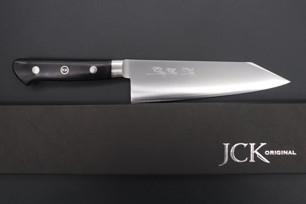 Kagayaki Bunka JCK Original Kagayaki NOVEL Series | R-2 Laminated KN-2 Bunka 175mm (Kiritsuke, 6.8 inch)