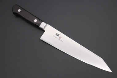 Kagayaki Gyuto KG-6KES Kiritsuke Gyuto 210mm (8.2inch) / ES (Extra Sharpness) / Right Handed JCK Original Kagayaki Basic Series KG-6KES Kiritsuke Gyuto 210mm (8.2 inch, Special Order Made, Kiritsuke Blade Version)