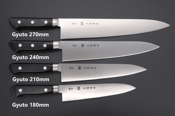 Kagayaki Gyuto KC-5S Gyuto180mm(7inch) / ES (Extra Sharpness) / Right Handed JCK Original Kagayaki CarboNext Series Gyuto (180mm to 270mm, 4 sizes)