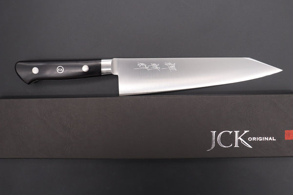 Kagayaki Gyuto JCK Original Kagayaki NOVEL Series | R-2 Laminated KN-3 Kiritsuke-Gyuto 200mm (7.8 Inch)