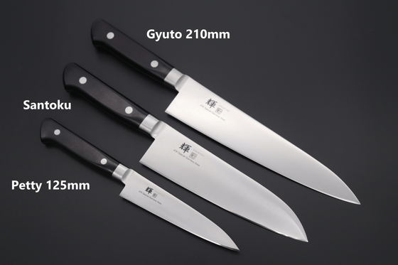 Kagayaki Gyuto JCK Special Set "First Japanese Knife Set Type II" JCK Original Kagayaki