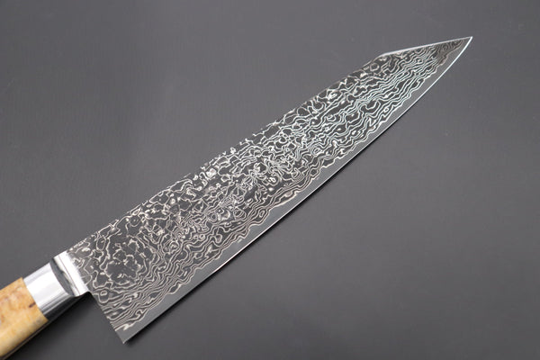Kagayaki Kiritsuke JCK Original Kagayaki Grand Canyon R-2 Black Damascus Series GCYU-15 Kiritsuke Gyuto 200mmmm (7.8 Inch)